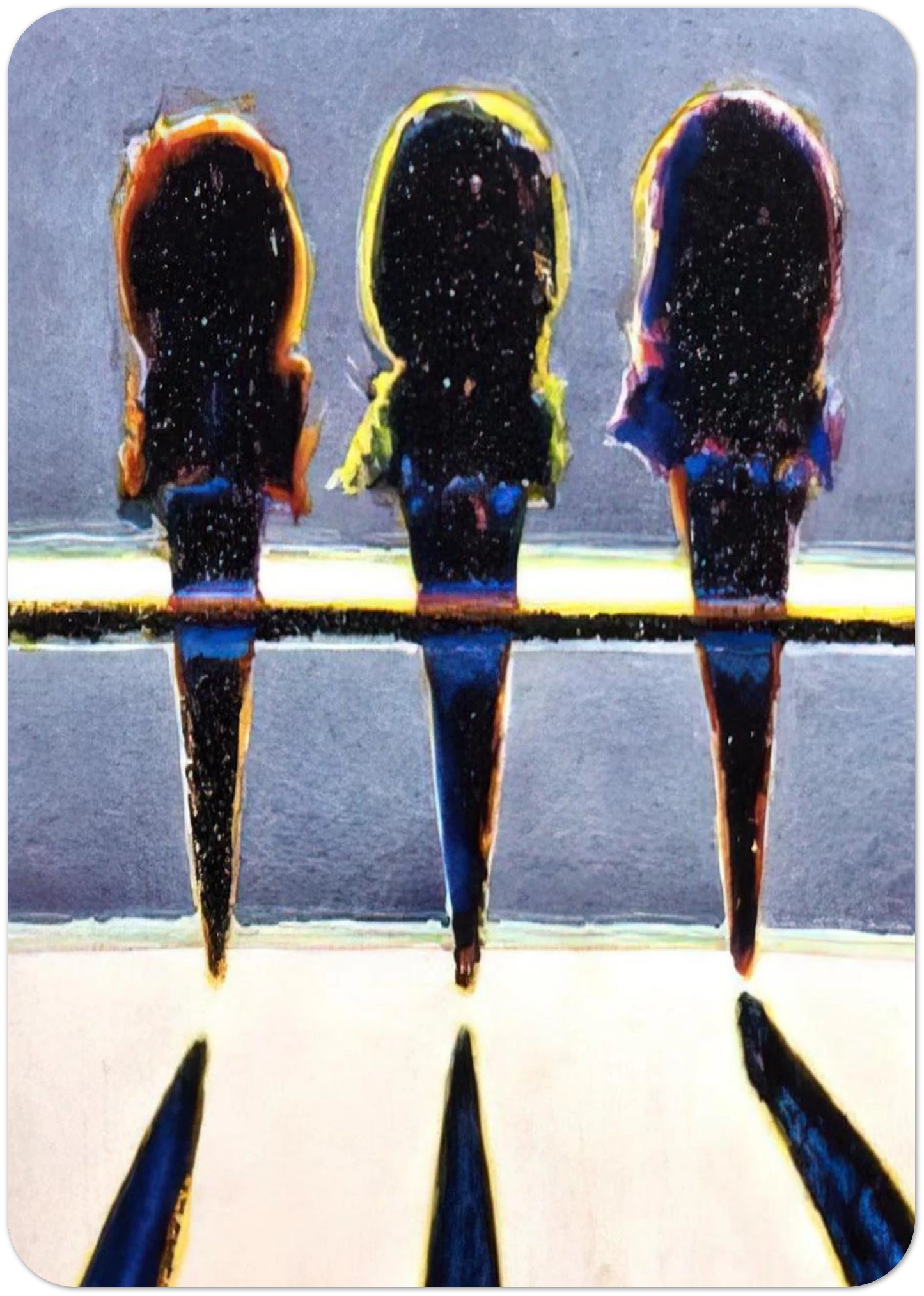 Dark Cones - 1964 By Wayne Thiebaud Pack of 10 Post Cards | Wayne Thiebaud Post Cards | A6 (10.5 x 14.8 cm) - 4.1 x 5.8 inches