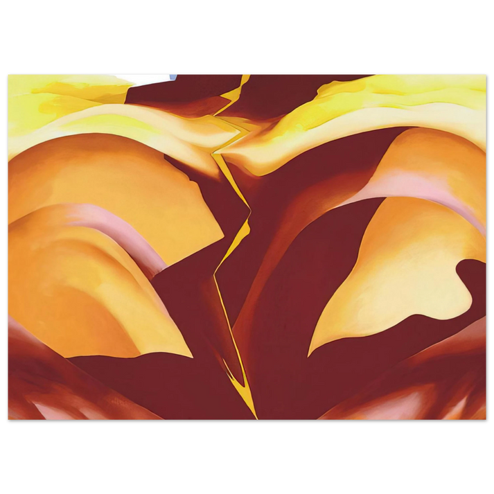 Georgia O'Keeffe - Black Place IV Fine Art Poster