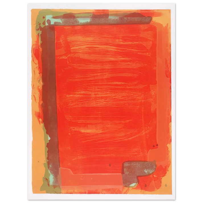 John Hoyland - Untitled III - 1974  75x100 cm / 30x40inches Fine Art Poster