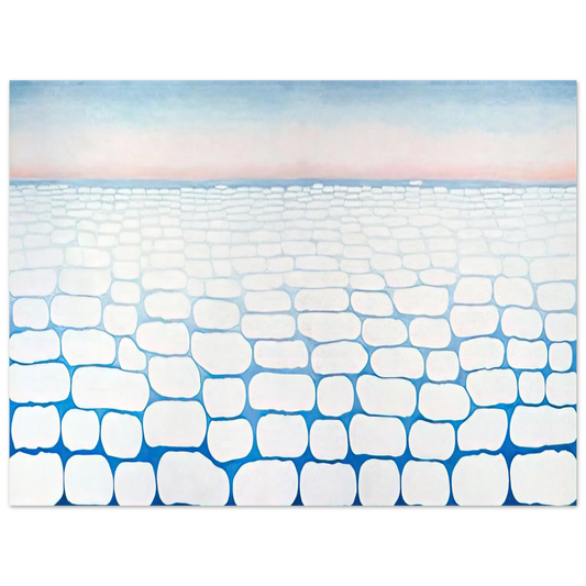 Georgia O'Keeffe - Sky Above Clouds IV Fine Art Poster