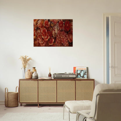 Floral Headband - Pierre-Auguste Renoir Brushed Aluminum Print - 70x100 cm / 28x40 inches | Pierre-Auguste Renoir Aluminum Print | Pierre-Auguste Renoir Prints