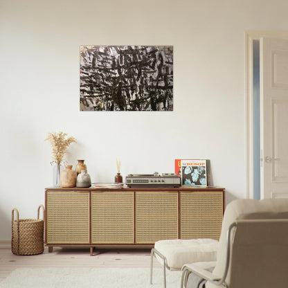 Listen - 2005 - Robert Goodnough Brushed Aluminum Print - 70x100 cm / 28x40 inches | Robert Goodnough Aluminum Print | Robert Goodnough Prints
