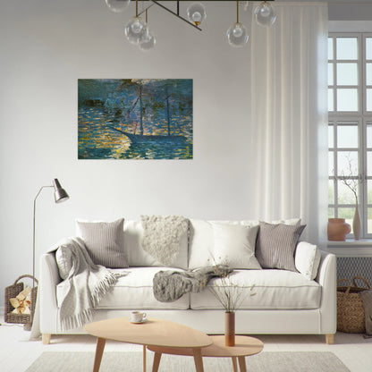 BOAT - Salvador Dali Brushed Aluminum Print - 70x100 cm / 28x40 inches | Salvador Dali Aluminum Print | Salvador Dali Prints