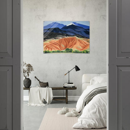Black Mesa Landscape, New Mexico - Out Back of Mary`s II - Georgia O'Keeffe Acrylic Print - 70x100 cm / 28x40″ inches