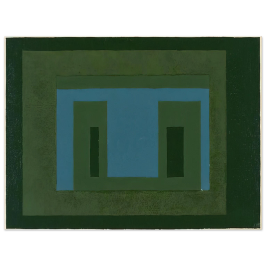 Josef Albers - VARIANT ADOBE 1962  75x100 cm / 30x40inches Fine Art Poster