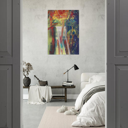 ABSTRACT PAINTING 610 1 - Gerhard Richter Brushed Aluminum Print - 70x100 cm / 28x40 inches | Gerhard Richter Aluminum Print | Gerhard Richter Prints