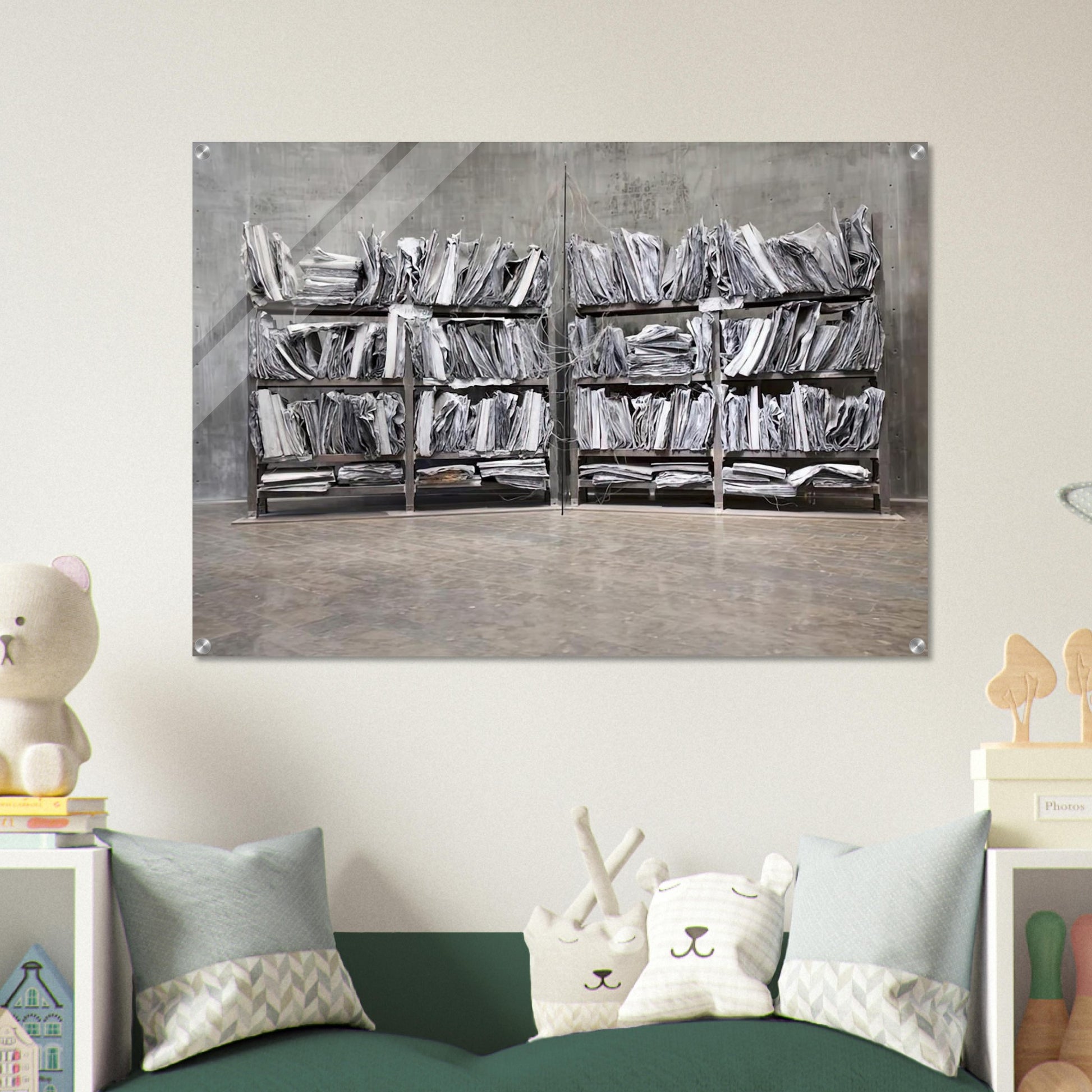 THE HIGH PRIESTESS ZWEISTROMLAND 1989 - Anselm Kiefer Acrylic Print - 70x100 cm / 28x40″ inches | Anselm Kiefer Wall Art | Anselm Kiefer Prints