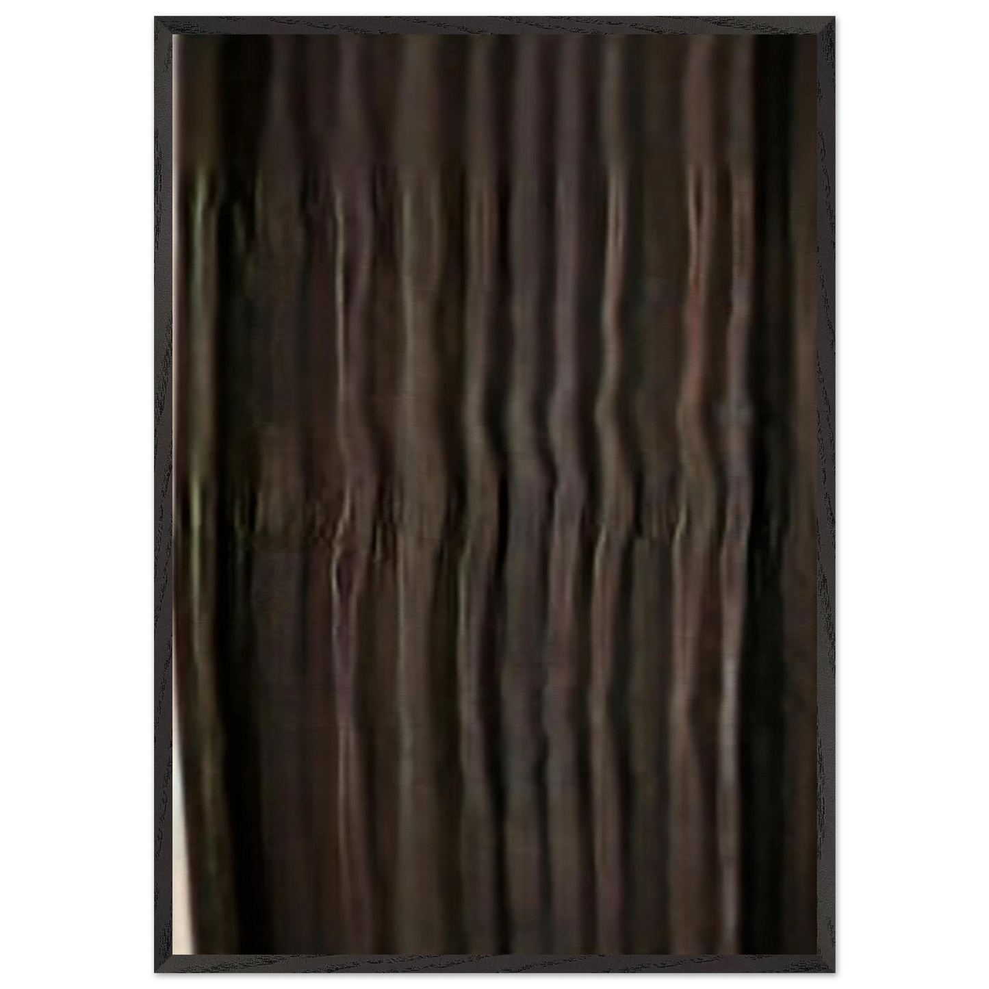 Untitled 152 - 1971 - Gene Davis 70x100 cm / 28x40 inches Framed Art Print – Black Wooden Frame