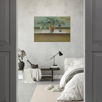 PLANT - Salvador Dali Brushed Aluminum Print - 70x100 cm / 28x40 inches | Salvador Dali Aluminum Print | Salvador Dali Prints