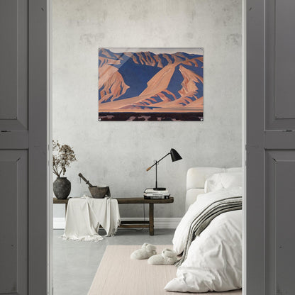 INYO MOUNTAINS 1944 - Maynard Dixon Acrylic Print - 70x100 cm / 28x40″ inches | Maynard Dixon Wall Art | Maynard Dixon Prints
