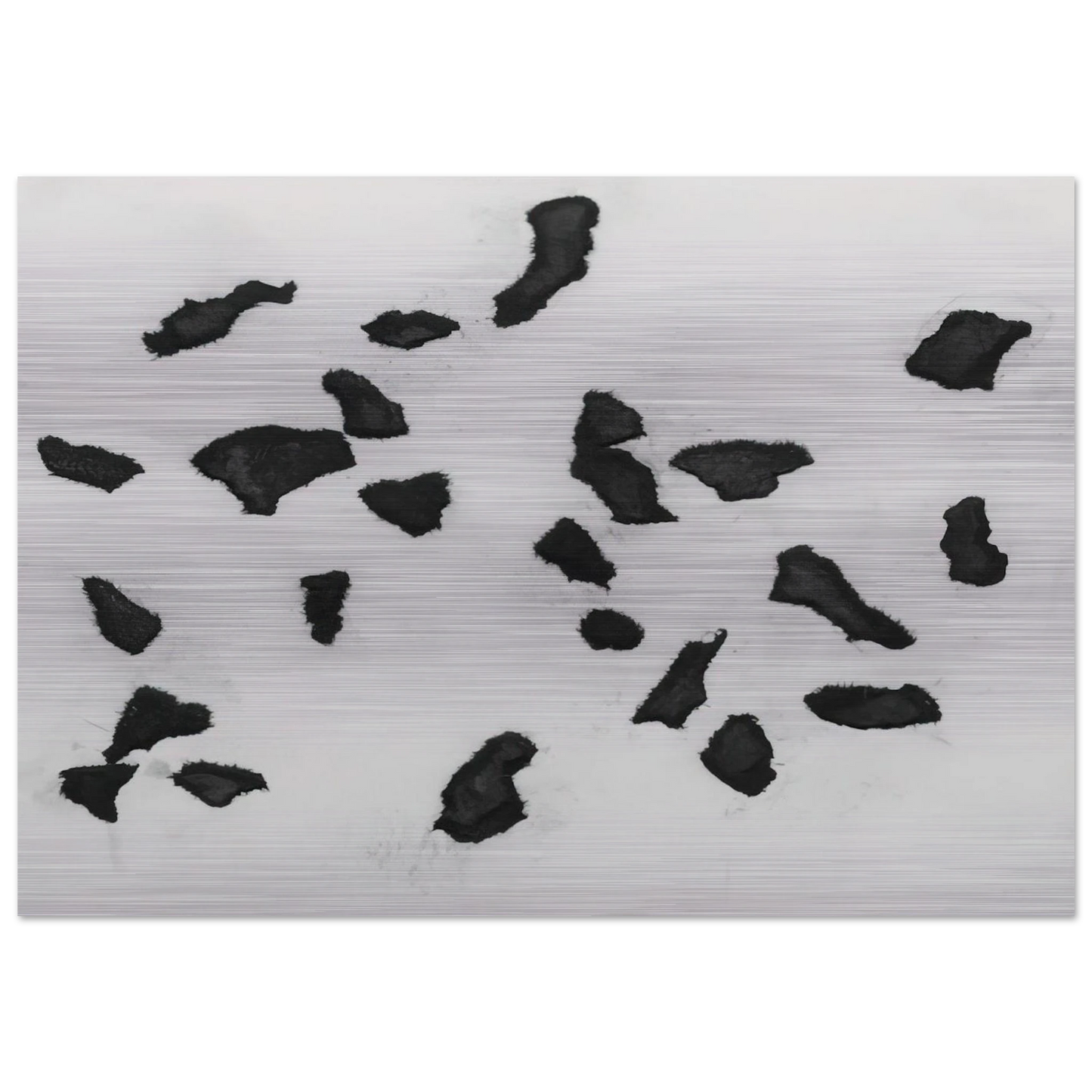 According to the Laws of Chance - Jean Arp Brushed Aluminum Print - 70x100 cm / 28x40 inches | Jean Arp Aluminum Print | Jean Arp Prints