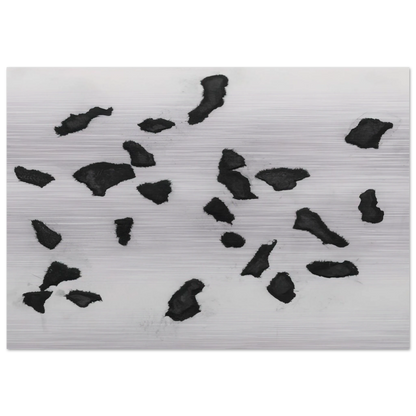 According to the Laws of Chance - Jean Arp Brushed Aluminum Print - 70x100 cm / 28x40 inches | Jean Arp Aluminum Print | Jean Arp Prints