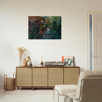ABSTRACT PAINTING NO 439 - Gerhard Richter Brushed Aluminum Print - 70x100 cm / 28x40 inches | Gerhard Richter Aluminum Print | Gerhard Richter Prints