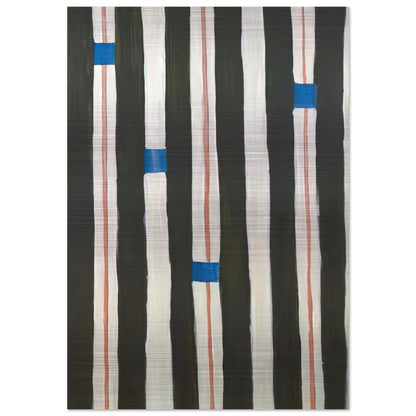 Totem Materia - Abstract Expressionism - Betty Parsons Brushed Aluminum Print - 70x100 cm / 28x40 inches | Betty Parsons Aluminum Print | Betty Parsons Prints