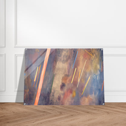 For William Blake - 1968 - Ronnie Landfield Acrylic Print - 70x100 cm / 28x40″ inches