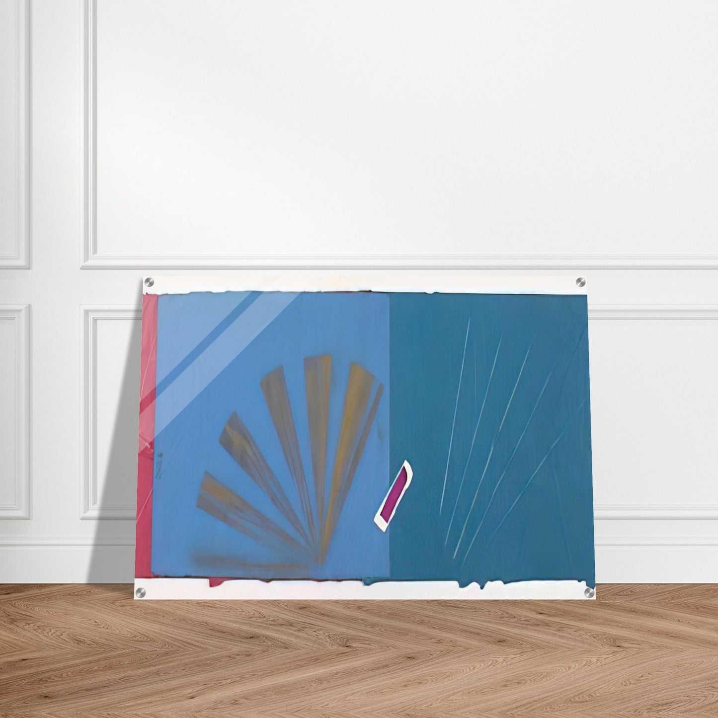 Summer Collage - Sol LeWitt Acrylic Print - 70x100 cm / 28x40″ inches
