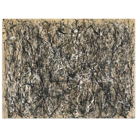 Jackson Pollock - ONE NUMBER 31 1950  75x100 cm / 30x40inches Fine Art Poster