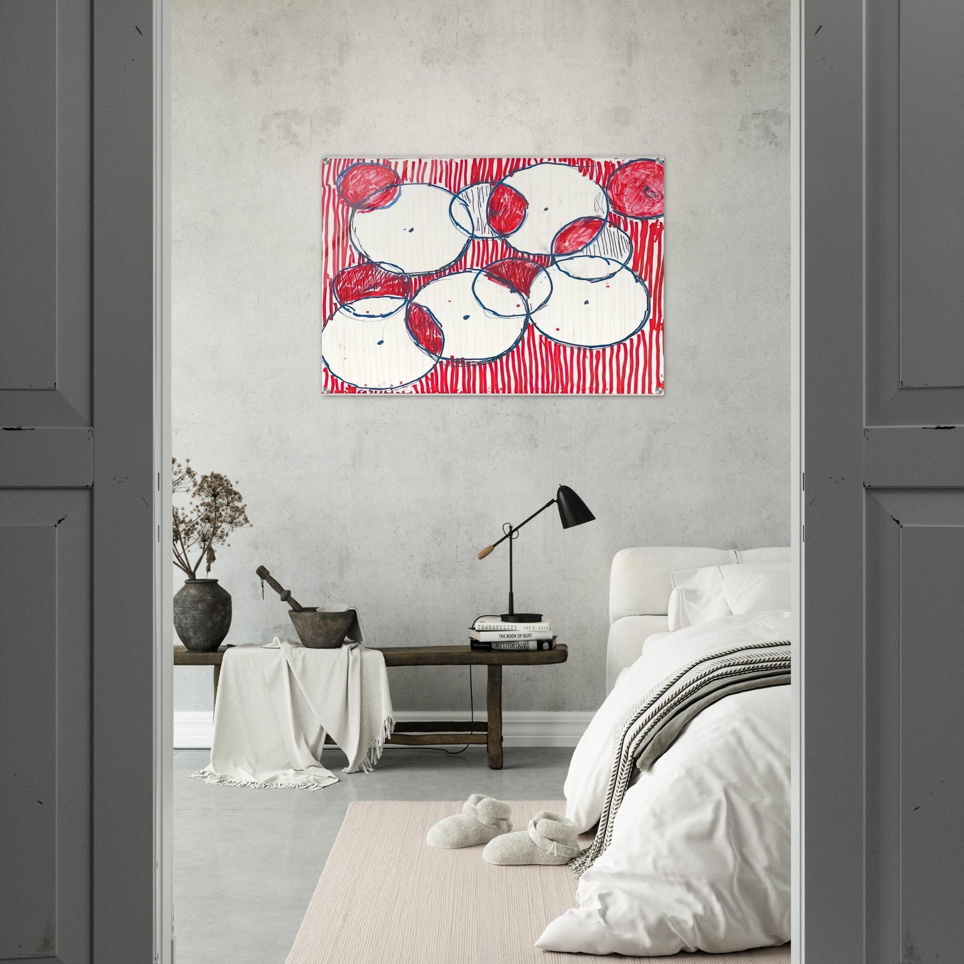 BE CALME OCTOBER 1ST 31ST 2004 - Louise Bourgeois Acrylic Print - 70x100 cm / 28x40″ inches