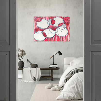 BE CALME OCTOBER 1ST 31ST 2004 - Louise Bourgeois Acrylic Print - 70x100 cm / 28x40″ inches