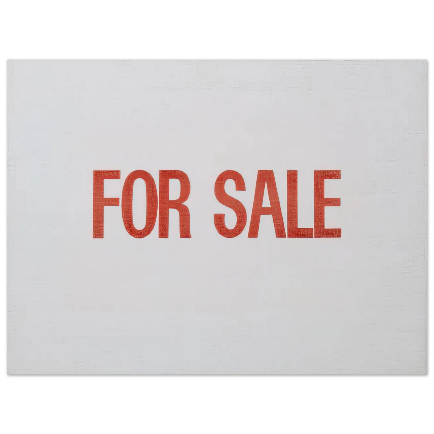 Billy Apple - For Sale - 1962  75x100 cm / 30x40inches Fine Art Poster