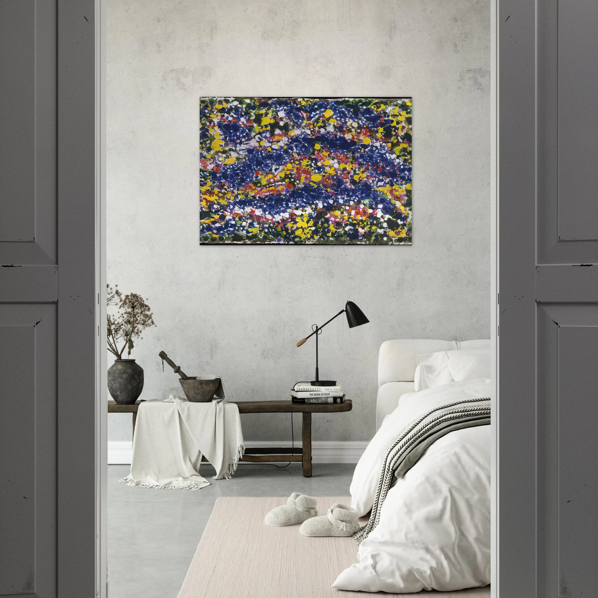 Bird in the Spring - Richard Pousette-Dart Brushed Aluminum Print - 70x100 cm / 28x40 inches | Richard Pousette-Dart Aluminum Print | Richard Pousette-Dart Prints