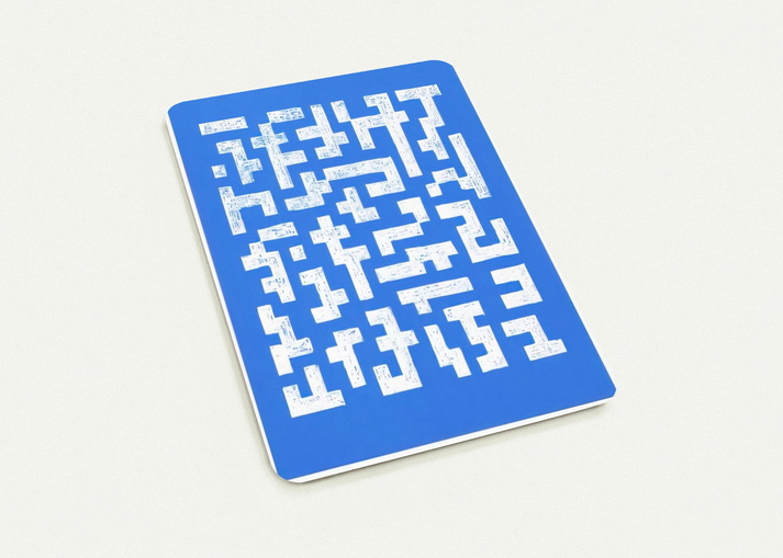 DOUBLE IMPRESSION IV 1978 By Anni Albers Pack of 10 Post Cards | Anni Albers Post Cards | A6 (10.5 x 14.8 cm) - 4.1 x 5.8 inches