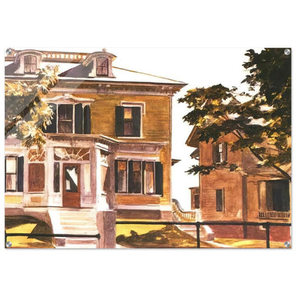 Davis House - Edward Hopper Acrylic Print - 70x100 cm / 28x40″ inches