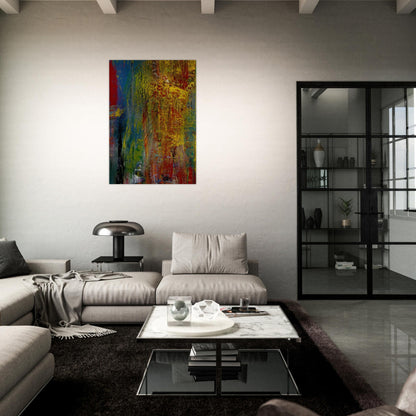 COURBET - Gerhard Richter Brushed Aluminum Print - 70x100 cm / 28x40 inches | Gerhard Richter Aluminum Print | Gerhard Richter Prints