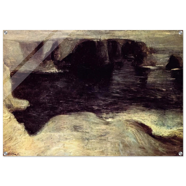 SEASCAPE AT GOULPHAR 1896 - Henri Matisse Acrylic Print - 70x100 cm / 28x40″ inches | Henri Matisse Wall Art | Henri Matisse Prints