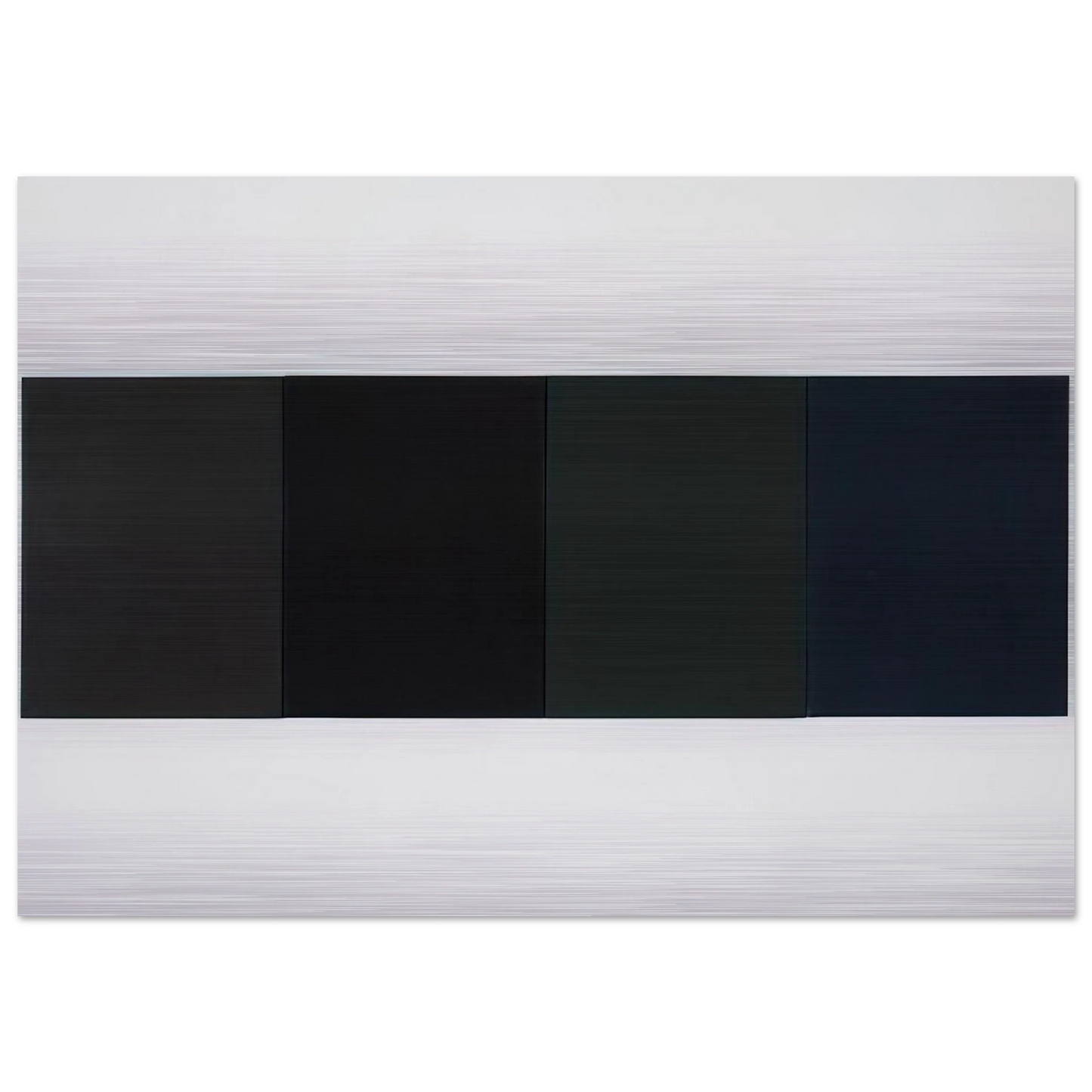 Green Study - 1982 - Brice Marden Brushed Aluminum Print - 70x100 cm / 28x40 inches | Brice Marden Aluminum Print | Brice Marden Prints