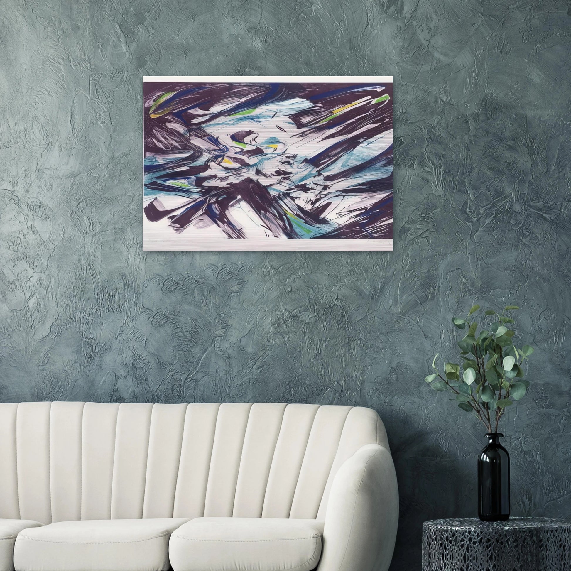Entym - Karl Otto Gotz Brushed Aluminum Print - 70x100 cm / 28x40 inches | Karl Otto Gotz Aluminum Print | Karl Otto Gotz Prints