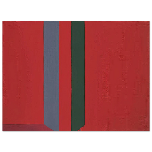 John Hoyland - 28.5.66 - 1966  75x100 cm / 30x40inches Fine Art Poster