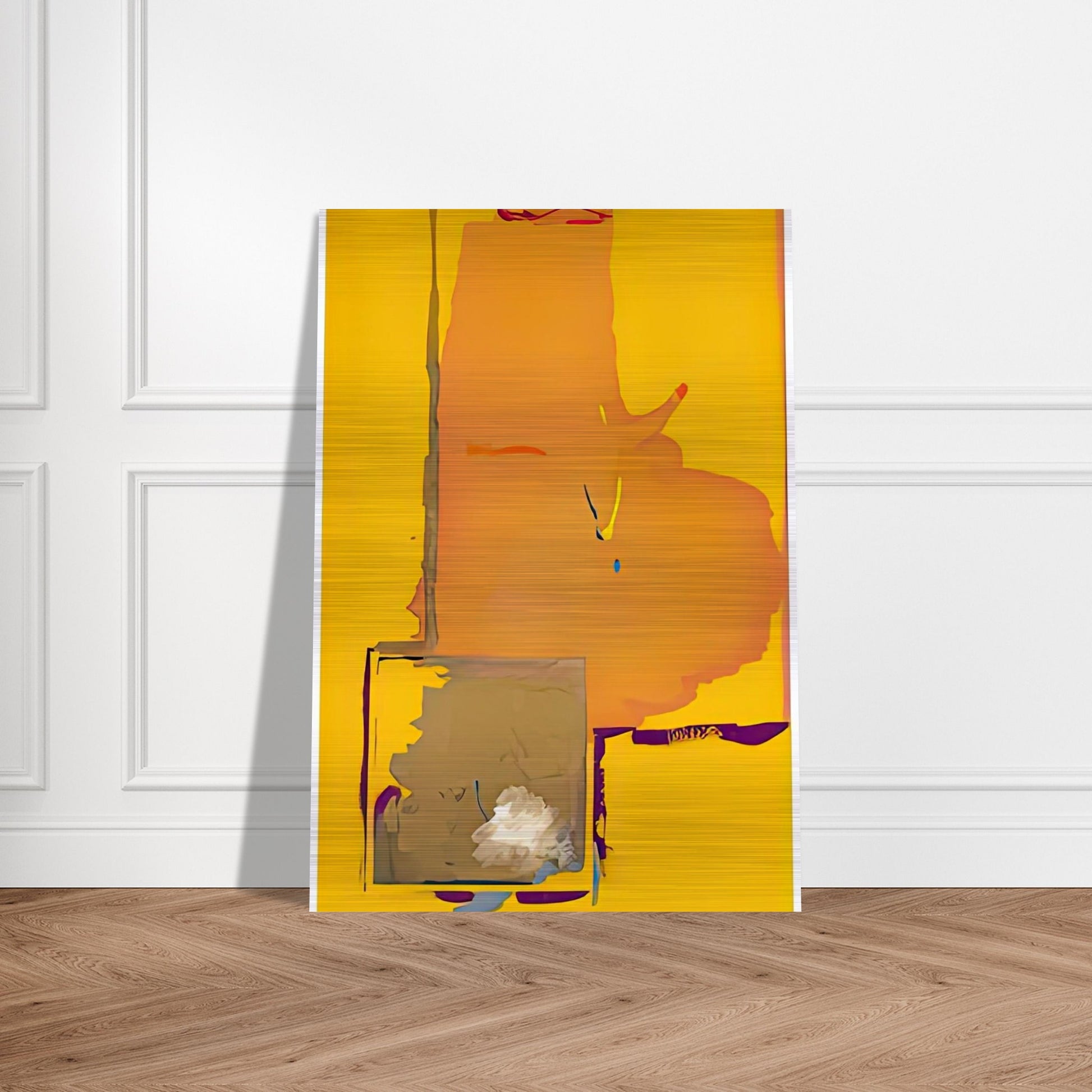 Mardi Gras, 1987- - Helen Frankenthaler Brushed Aluminum Print - 70x100 cm / 28x40 inches | Helen Frankenthaler Aluminum Print | Helen Frankenthaler Prints