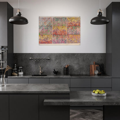 USUYUKI ULAE 227 - Jasper Johns Acrylic Print - 70x100 cm / 28x40″ inches