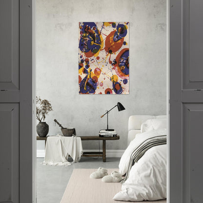 Untitled  from Pasadena Box   Lembark L58  - Sam Francis Brushed Aluminum Print - 70x100 cm / 28x40 inches | Sam Francis Aluminum Print | Sam Francis Prints
