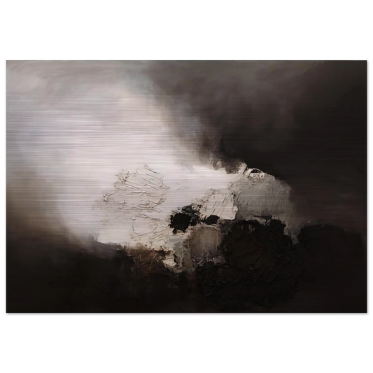 165 1960 - Luis Feito Brushed Aluminum Print - 70x100 cm / 28x40 inches | Luis Feito Aluminum Print | Luis Feito Prints