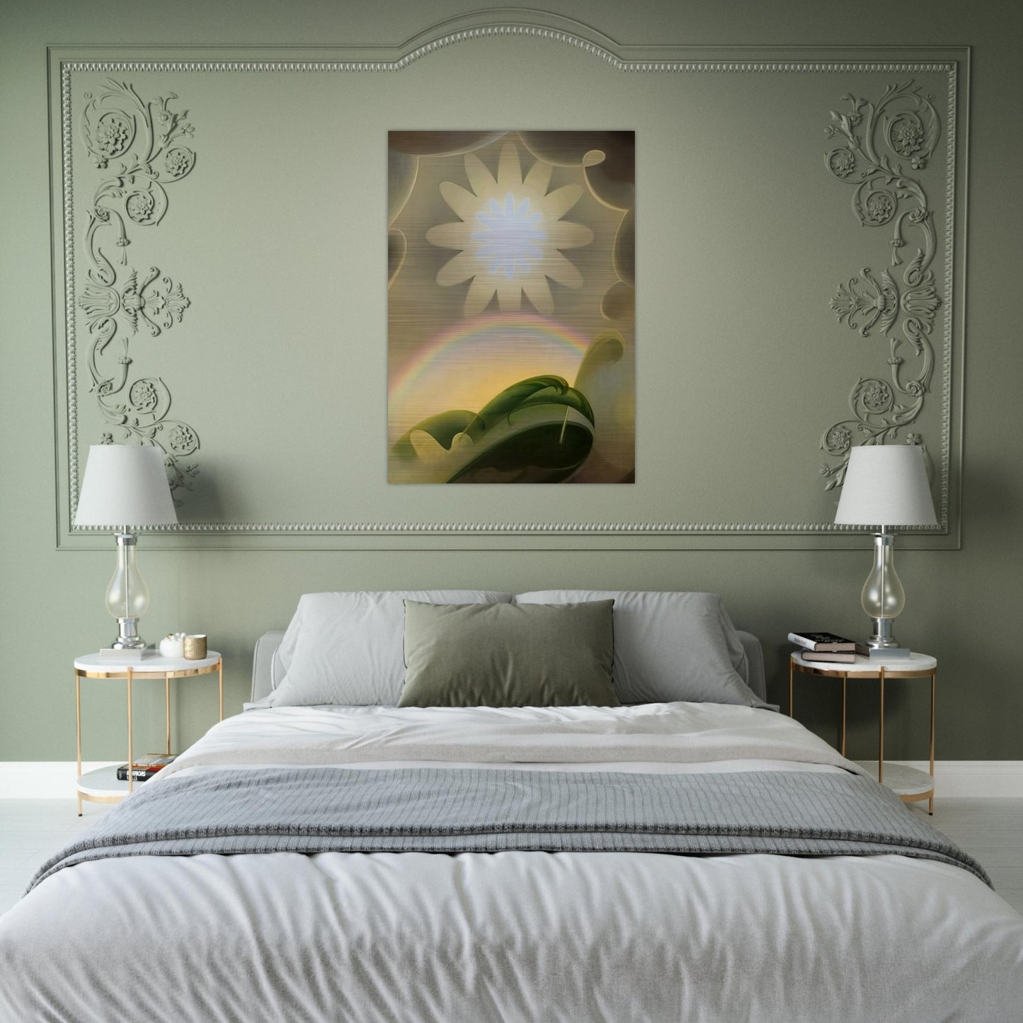 Sand Storm - 1932 - Agnes Lawrence Pelton Brushed Aluminum Print - 70x100 cm / 28x40 inches | Agnes Lawrence Pelton Aluminum Print | Agnes Lawrence Pelton Prints