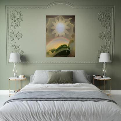 Sand Storm - 1932 - Agnes Lawrence Pelton Brushed Aluminum Print - 70x100 cm / 28x40 inches | Agnes Lawrence Pelton Aluminum Print | Agnes Lawrence Pelton Prints