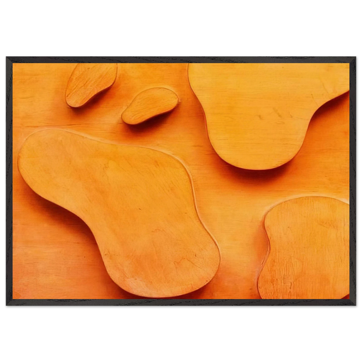 Constellation - Jean Arp 70x100 cm / 28x40 inches Framed Art Print – Black Wooden Frame