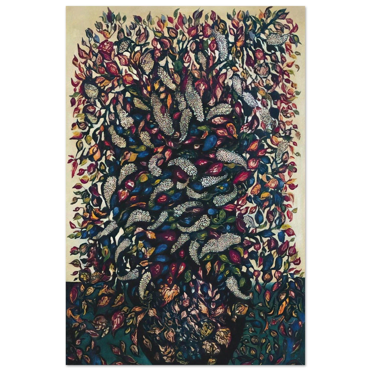 Fleurs et fruits - 1920 - Seraphine Louis Art Prints - 100x150 cm / 40x60″ inches | Seraphine Louis Poster | Seraphine Louis Prints