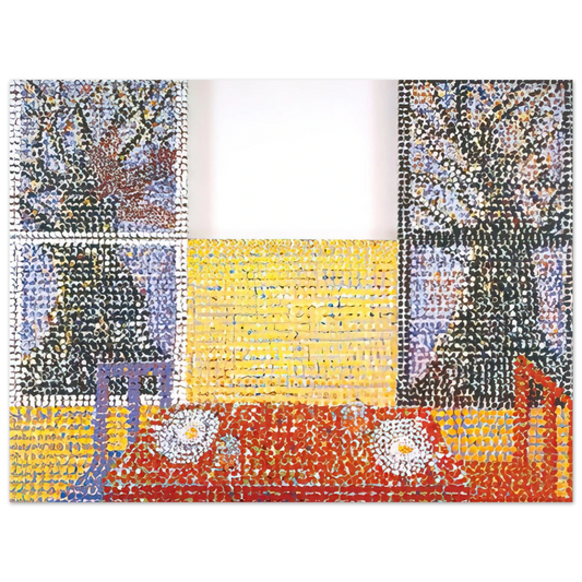 Jennifer Bartlett - Table - 2001  75x100 cm / 30x40inches Fine Art Poster