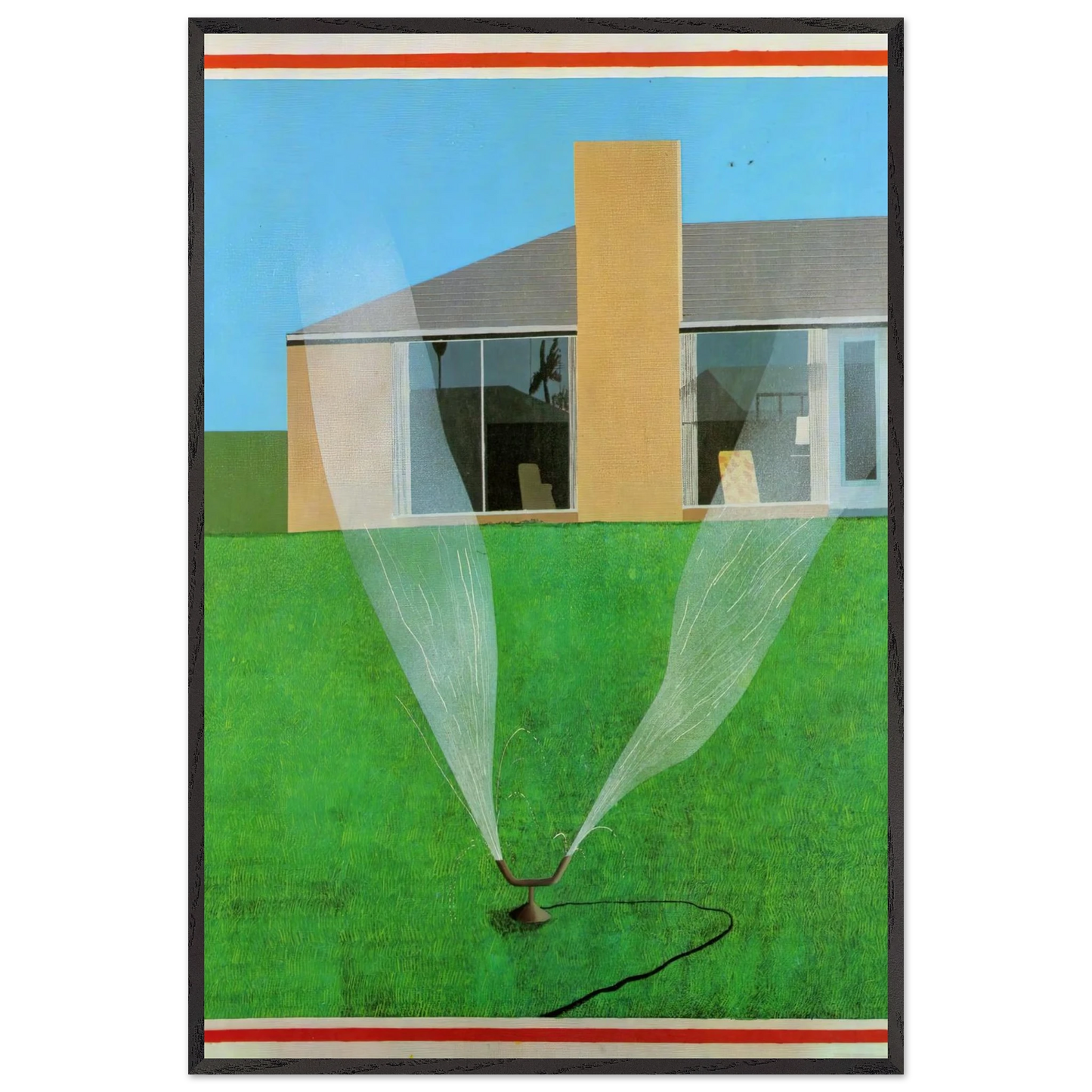 David Hockney - David Hockney Wall art - 30x30 cm / 12x12 inches - Fine Art Poster-canvas - -