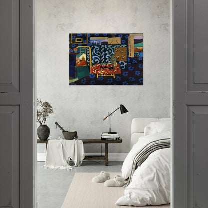 STILL LIFE WITH AUBERGINES 1911 - Henri Matisse Brushed Aluminum Print - 70x100 cm / 28x40 inches | Henri Matisse Aluminum Print | Henri Matisse Prints