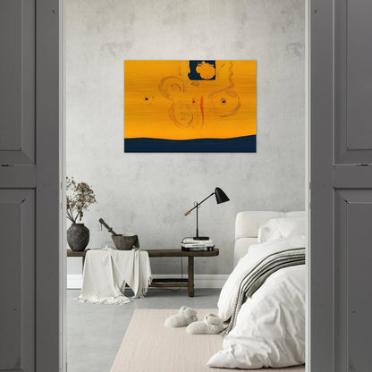 Plaza Real - 1988 - Helen Frankenthaler Brushed Aluminum Print - 70x100 cm / 28x40 inches | Helen Frankenthaler Aluminum Print | Helen Frankenthaler Prints