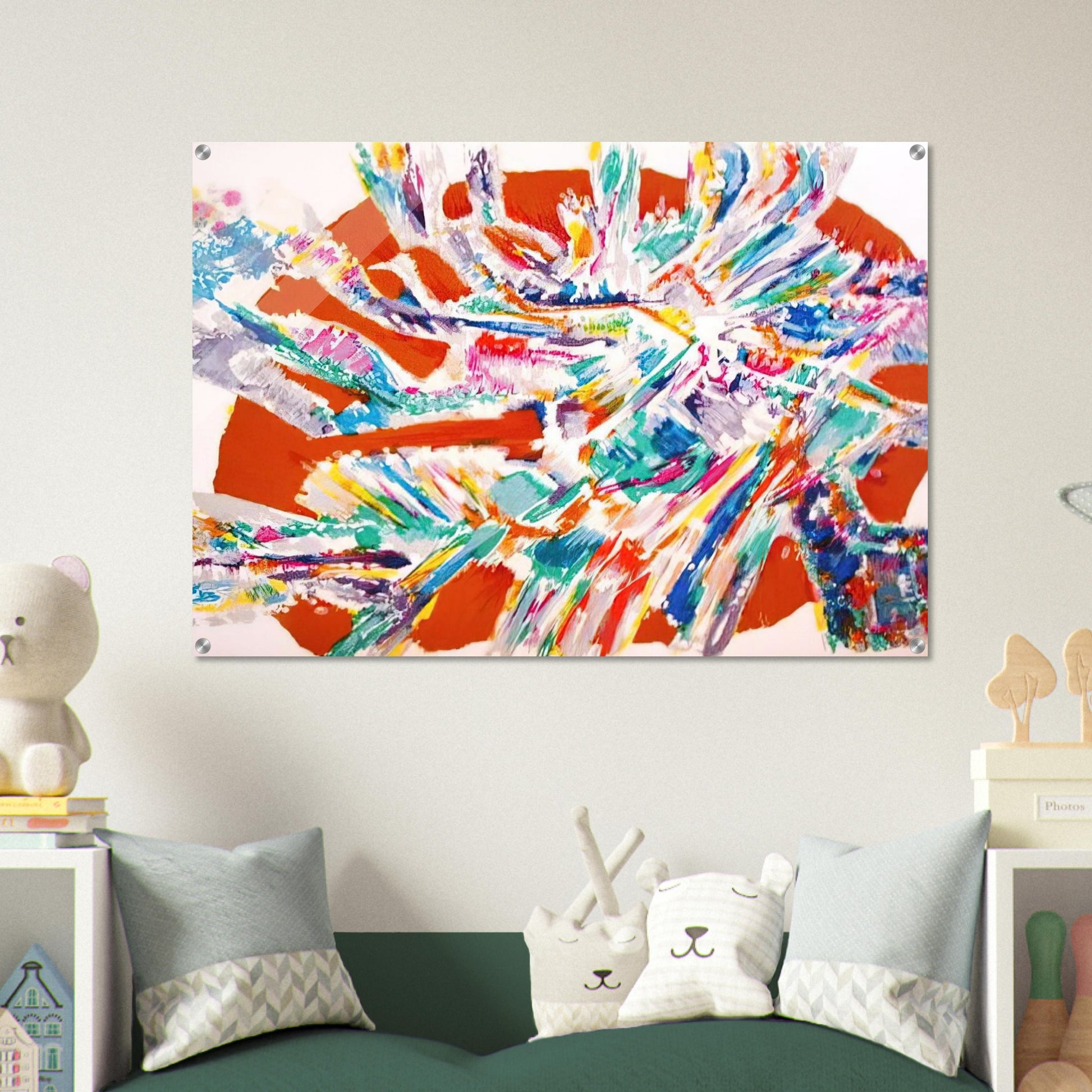 L'Apparition a Marie de Magdala - 1978 - Alfred Manessier Acrylic Print - 70x100 cm / 28x40″ inches