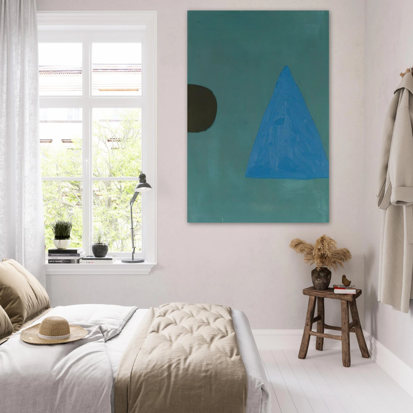 Blue on Blue - 1967 - William Scott Art Prints - 100x150 cm / 40x60″ inches | William Scott Poster | William Scott Prints