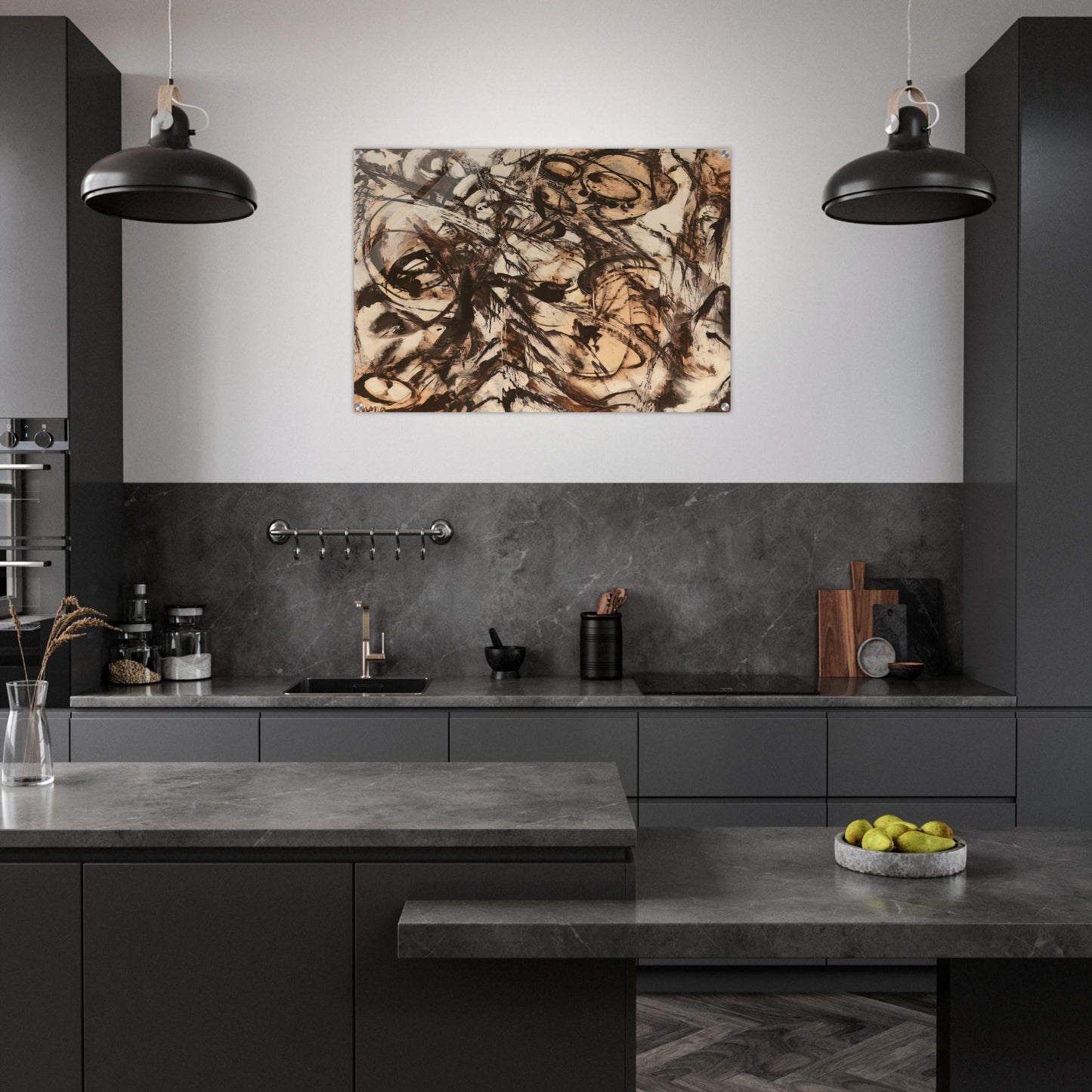 The Guardian - Lee Krasner Acrylic Print - 70x100 cm / 28x40″ inches | Lee Krasner Wall Art | Lee Krasner Prints