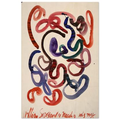 #10 March 10, 1963 NYC - 1963 - William Saroyan Art Prints - 100x150 cm / 40x60″ inches | William Saroyan Poster | William Saroyan Prints
