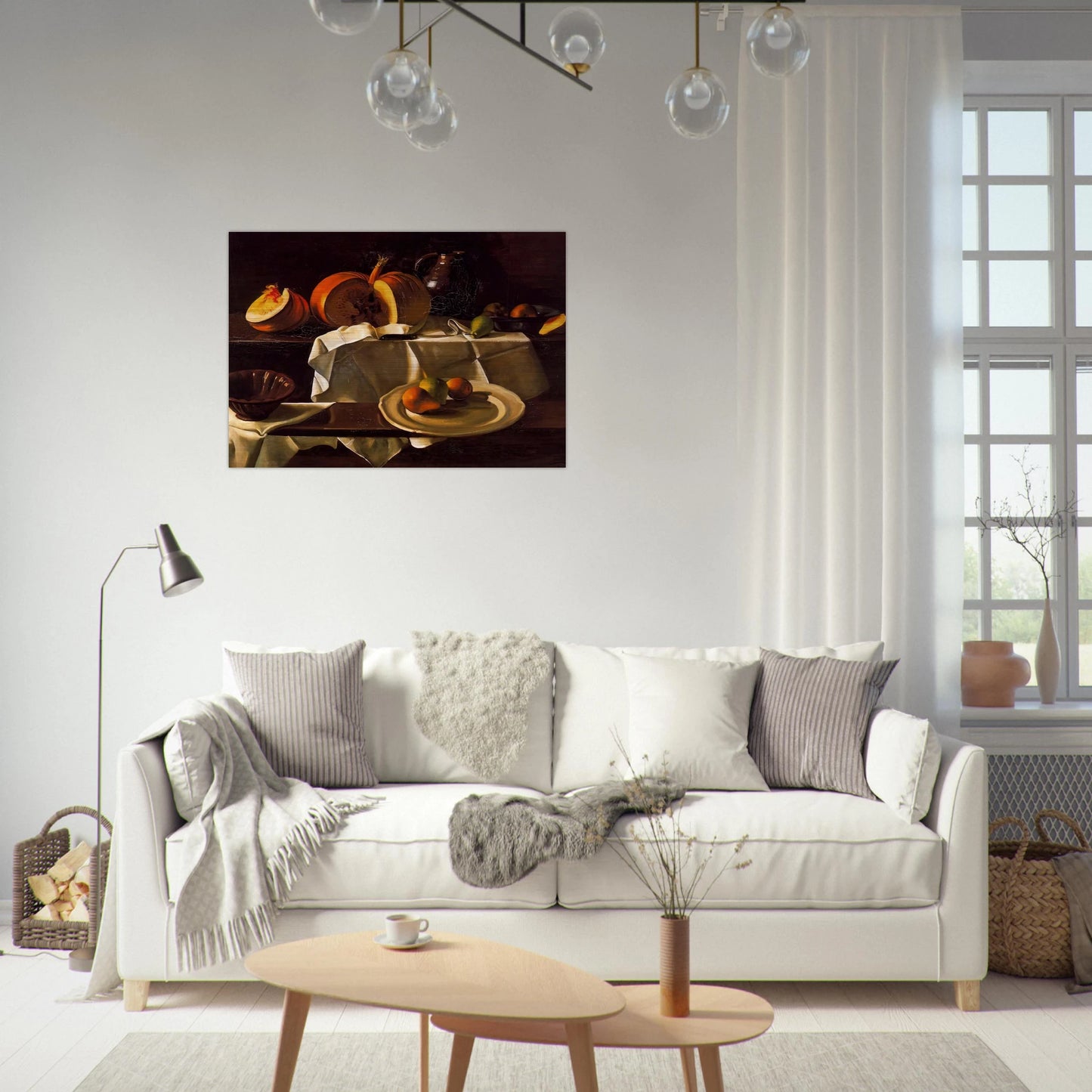 THE STILL LIFE WITH PUMPKIN 1939 - Andre Derain Brushed Aluminum Print - 70x100 cm / 28x40 inches | Andre Derain Aluminum Print | Andre Derain Prints