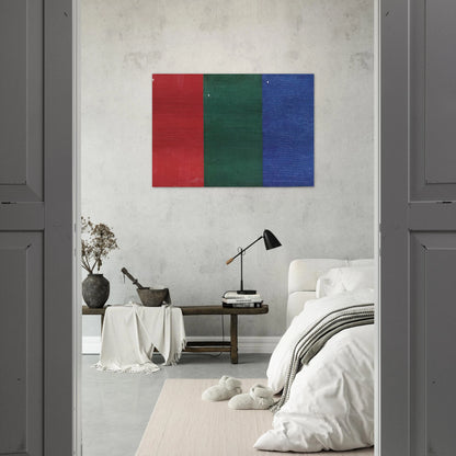 AEB - Alighiero Boetti Brushed Aluminum Print - 70x100 cm / 28x40 inches | Alighiero Boetti Aluminum Print | Alighiero Boetti Prints